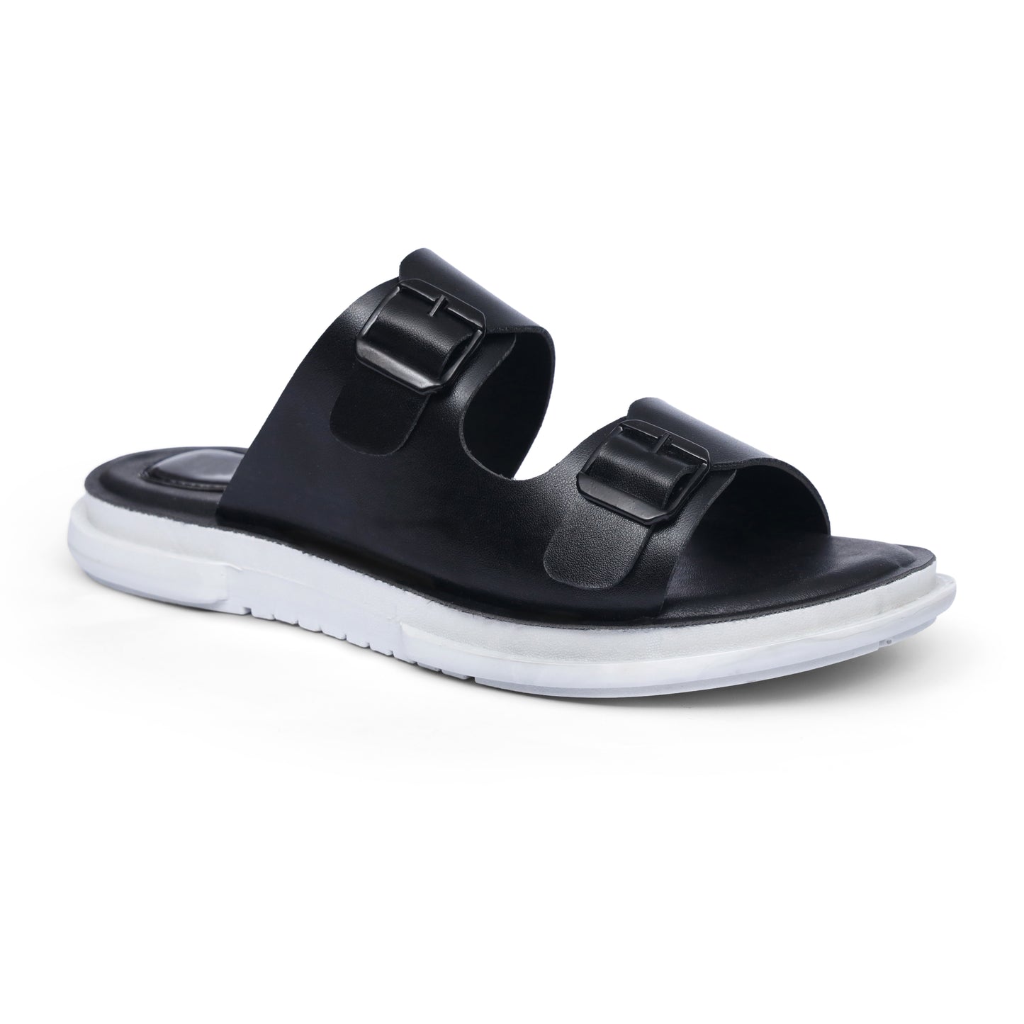 Double-Buckled Black Slides