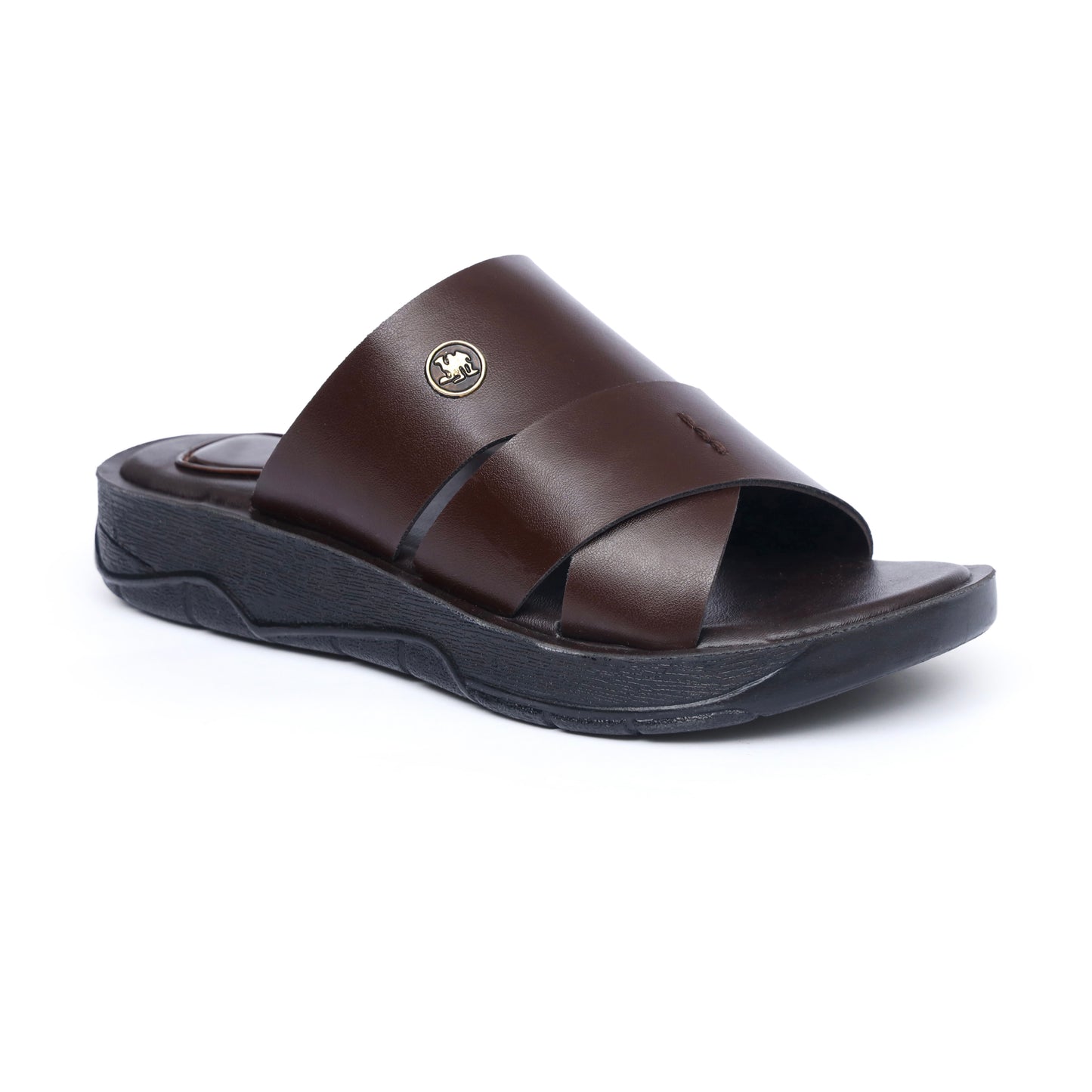 Wavy-Woven Brown Slides