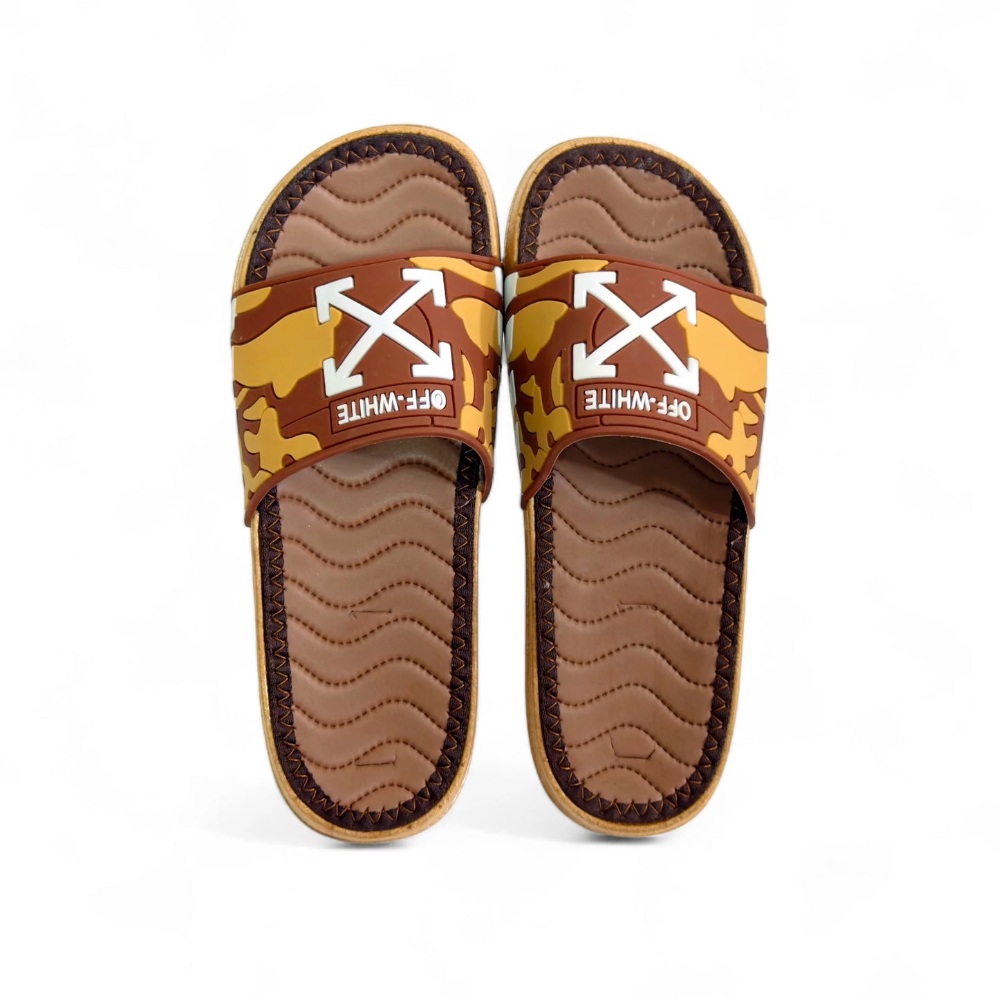 Imported Cross Brown Slides - HE - 2 - JOGGY