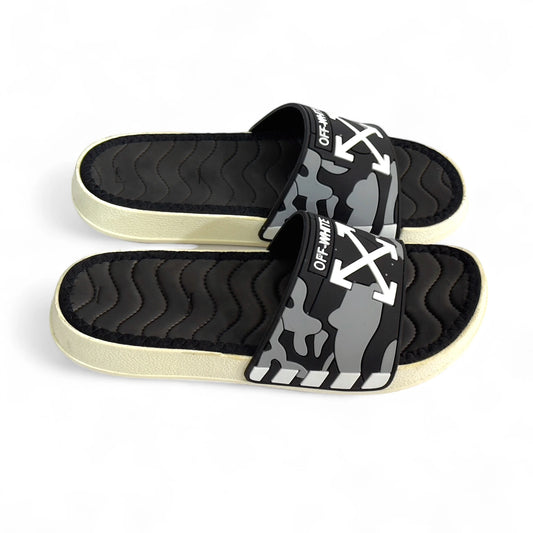 Imported Cross Black Slides - HE - 2 - JOGGY