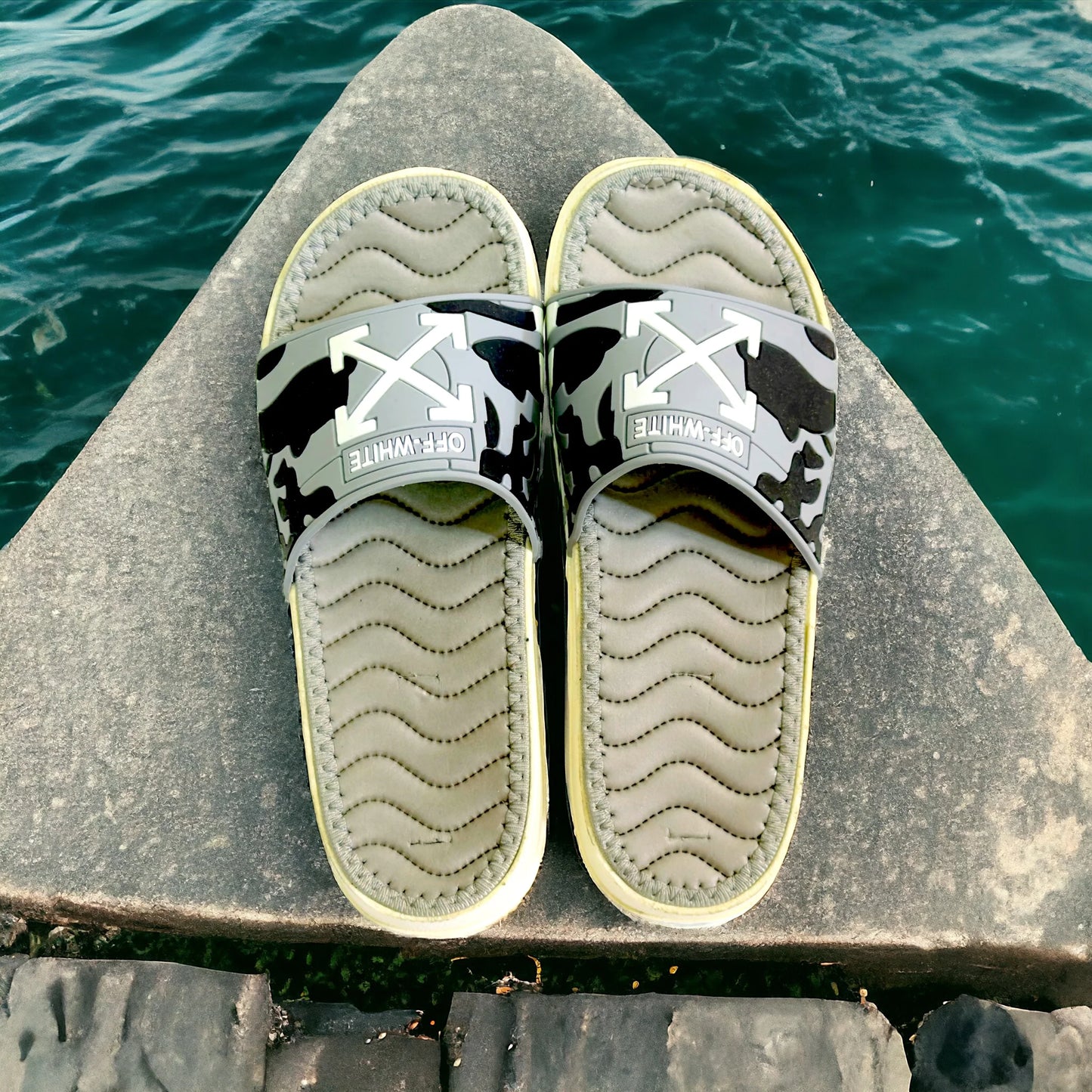 Imported Cross Grey Slides - HE - 2 - JOGGY