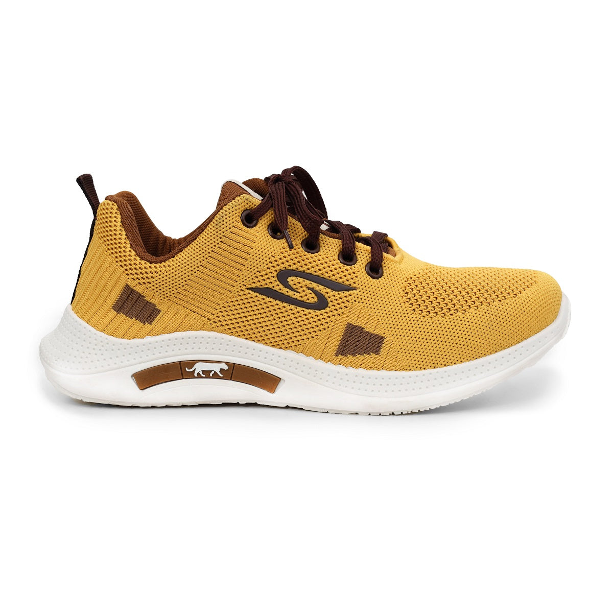 Premium Mustard Laced-Up Shoes  - J11