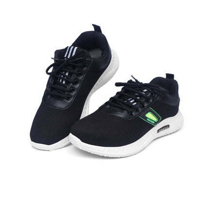 Laced-Up Black Jogger - J21 - J28