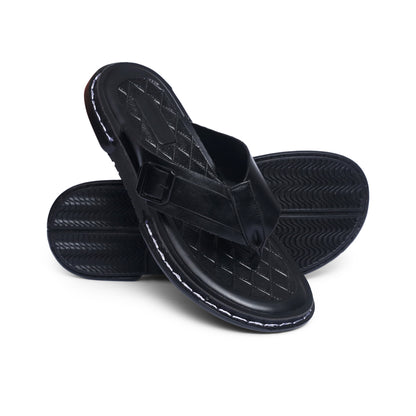 Al-Saudia Black Chappal - V12