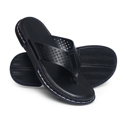 Al-Saudia Black Chappal - V11