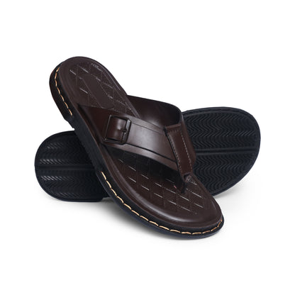 Al-Saudia Brown Chappal - V12