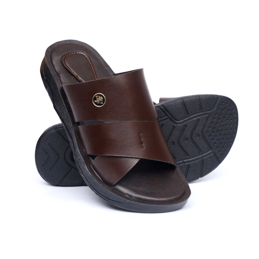 Wavy-Woven Brown Slides
