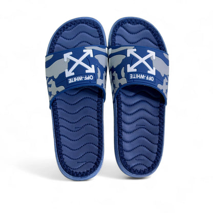 Imported Cross Blue Slides - HE - 2