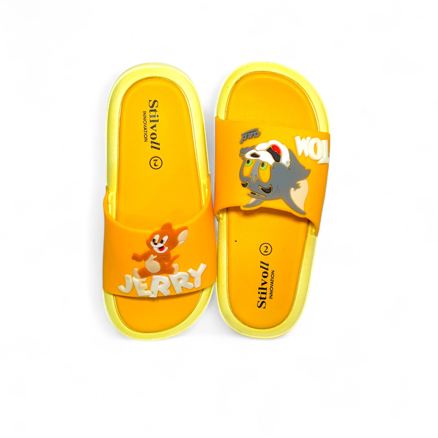 Imported Yellow Tom&Jerry Slides