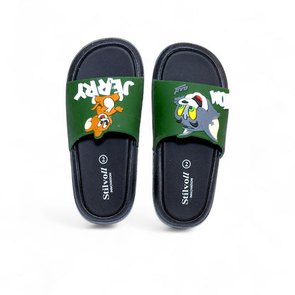 Imported Green Tom&Jerry Slides