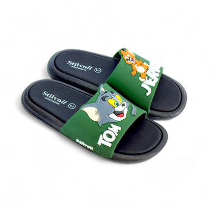 Imported Green Tom&Jerry Slides