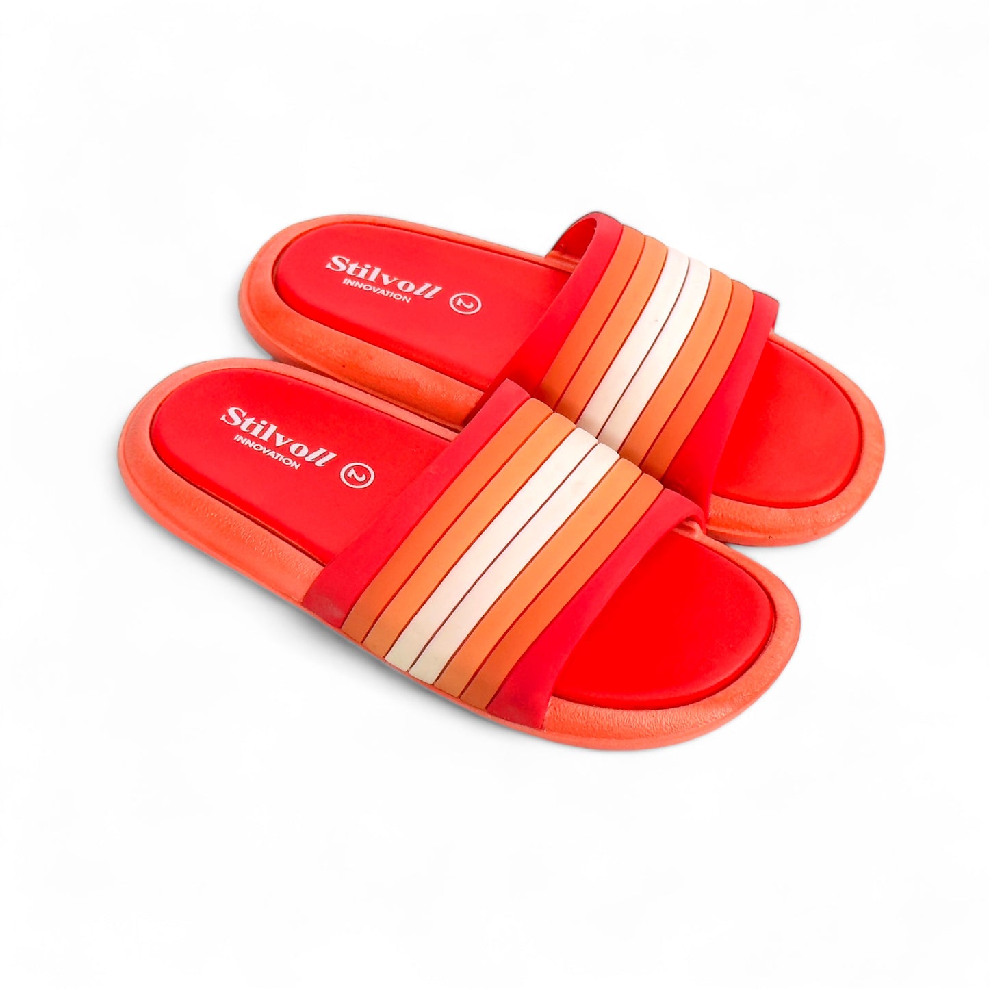 Imported Multi Lines Red Slides