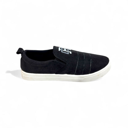 CR Black Suede Loafer – F4