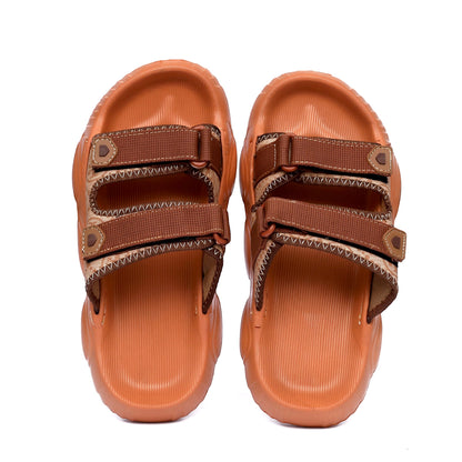 Imported Mustard Strap Flip Flops - FL - 721